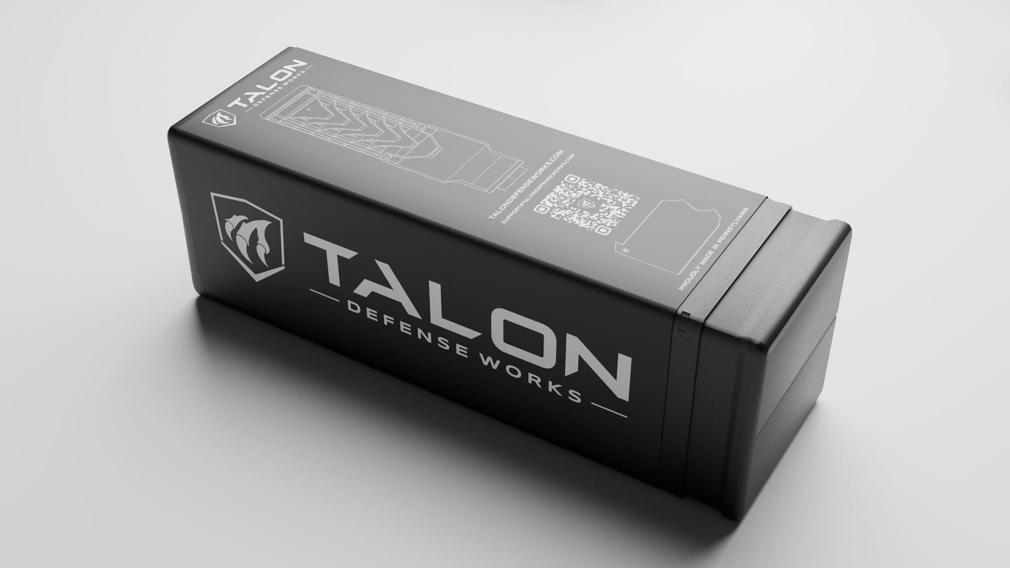 Diode seated in its molded Talon tray